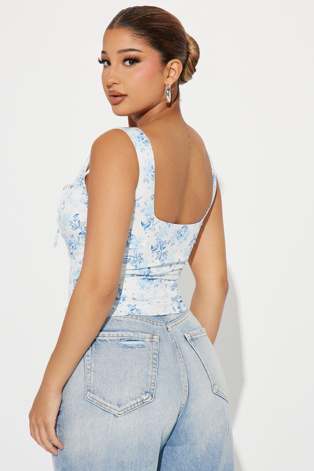 Anastasia Top - White/combo sold by Fashion Nova product image thumbnail 4