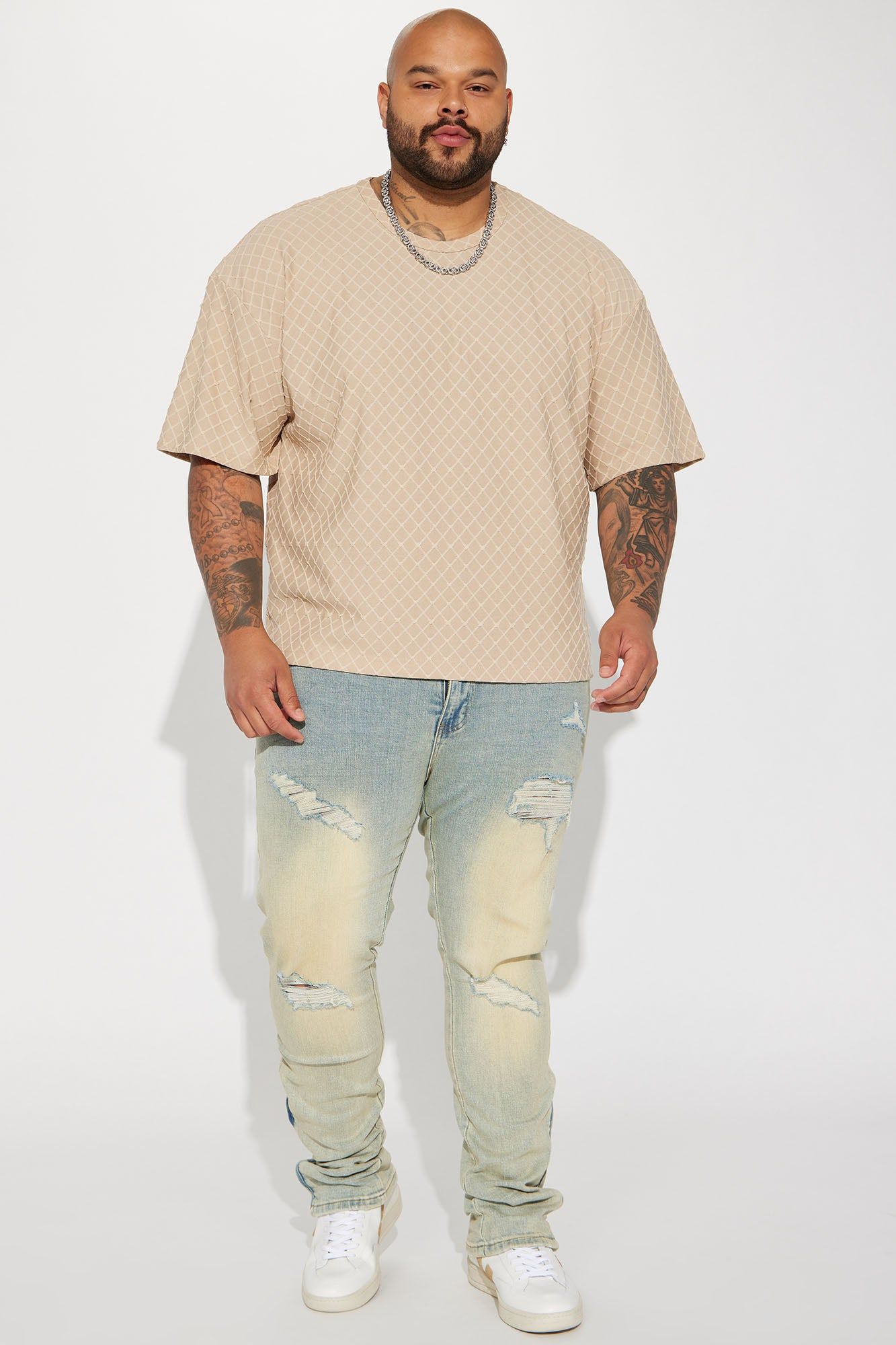 Pull Up Stacked Skinny Jeans - Vintage Blue Wash sold by Fashion Nova product image thumbnail 7