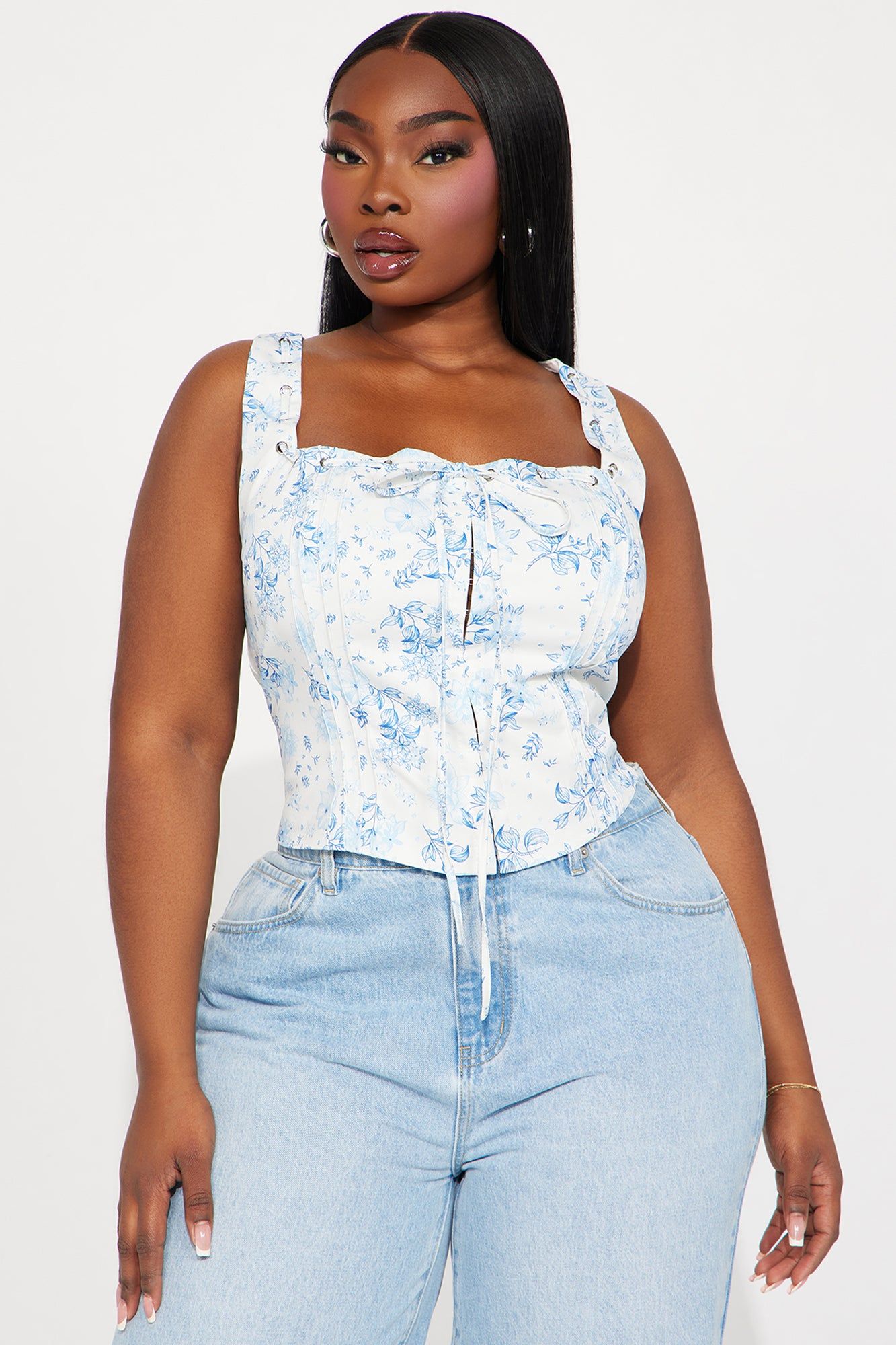Anastasia Top - White/combo sold by Fashion Nova product image thumbnail 5