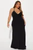 Let Be Real Maxi Dress - Black sold by Fashion Nova