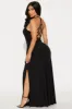 Let Be Real Maxi Dress - Black sold by Fashion Nova