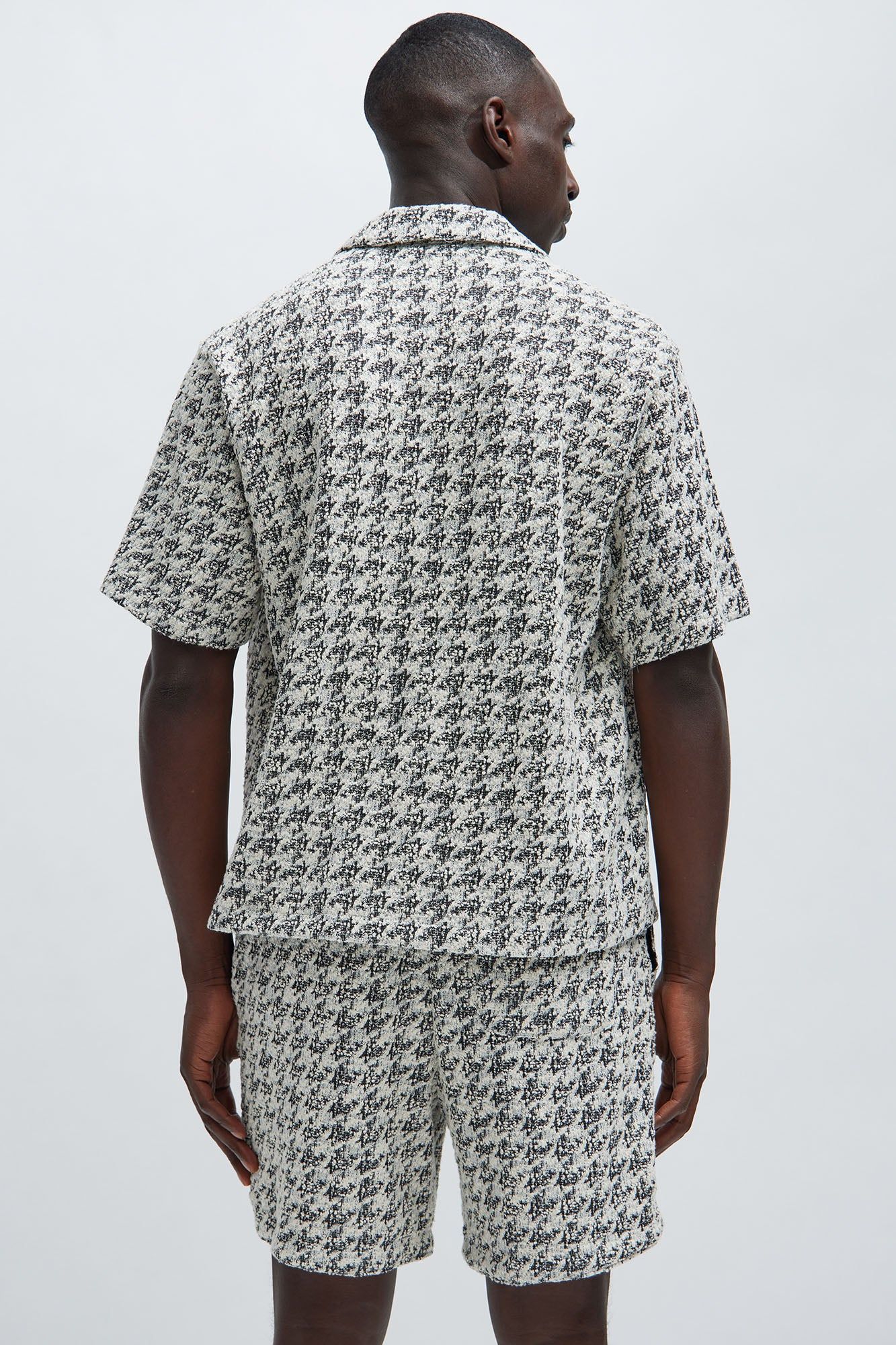 Beck Textured Shirt - Black/White sold by Fashion Nova product image thumbnail 4