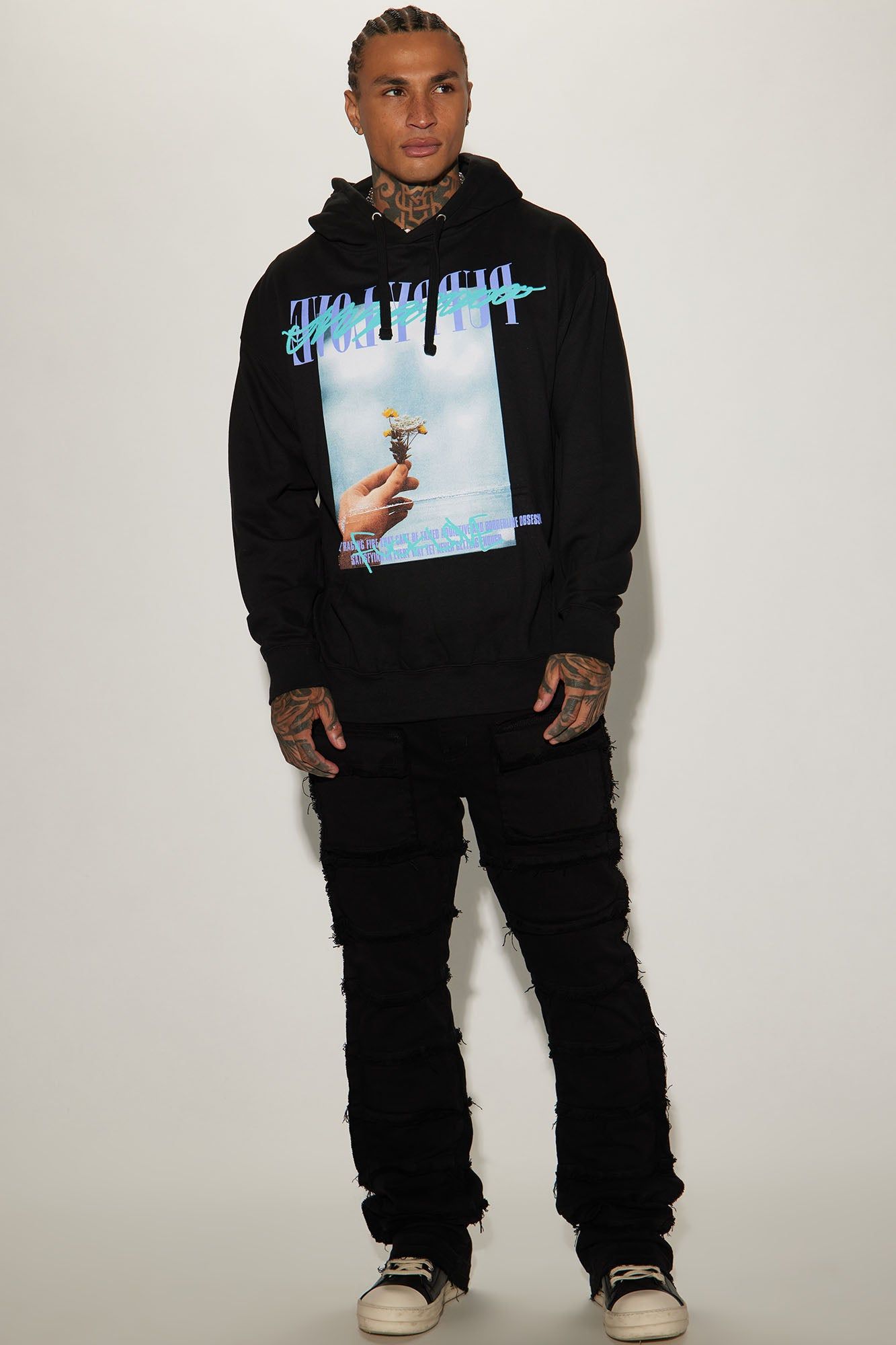 Blessed Eagle Hoodie - Black sold by Fashion Nova product image thumbnail 2