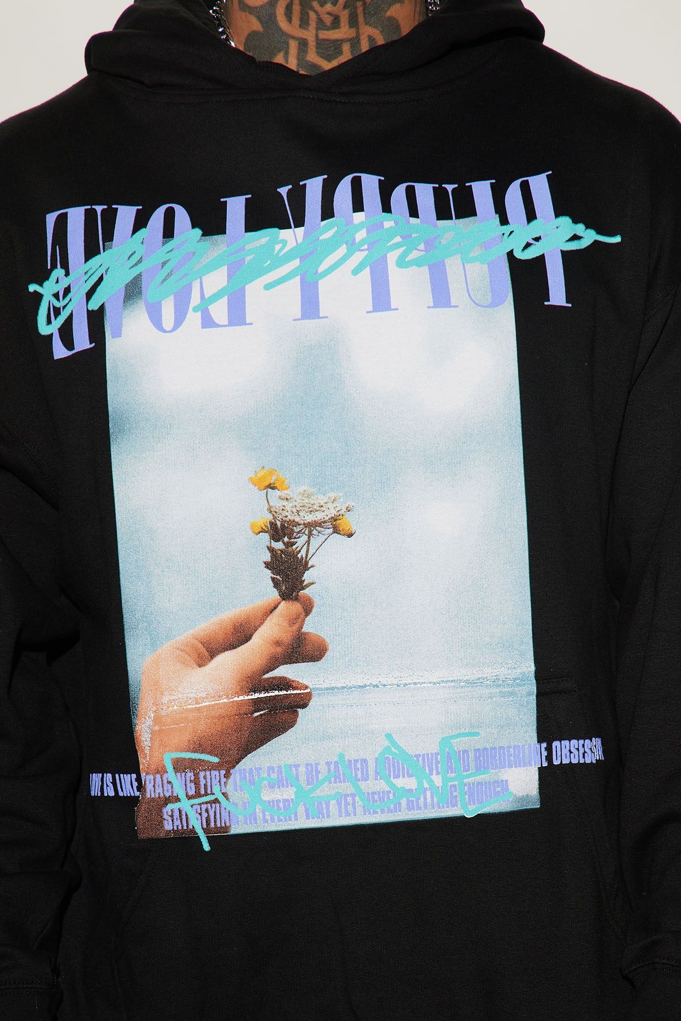 Blessed Eagle Hoodie - Black sold by Fashion Nova product image thumbnail 3