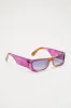 Wish On An Eyelash Sunglasses - Purple sold by Fashion Nova