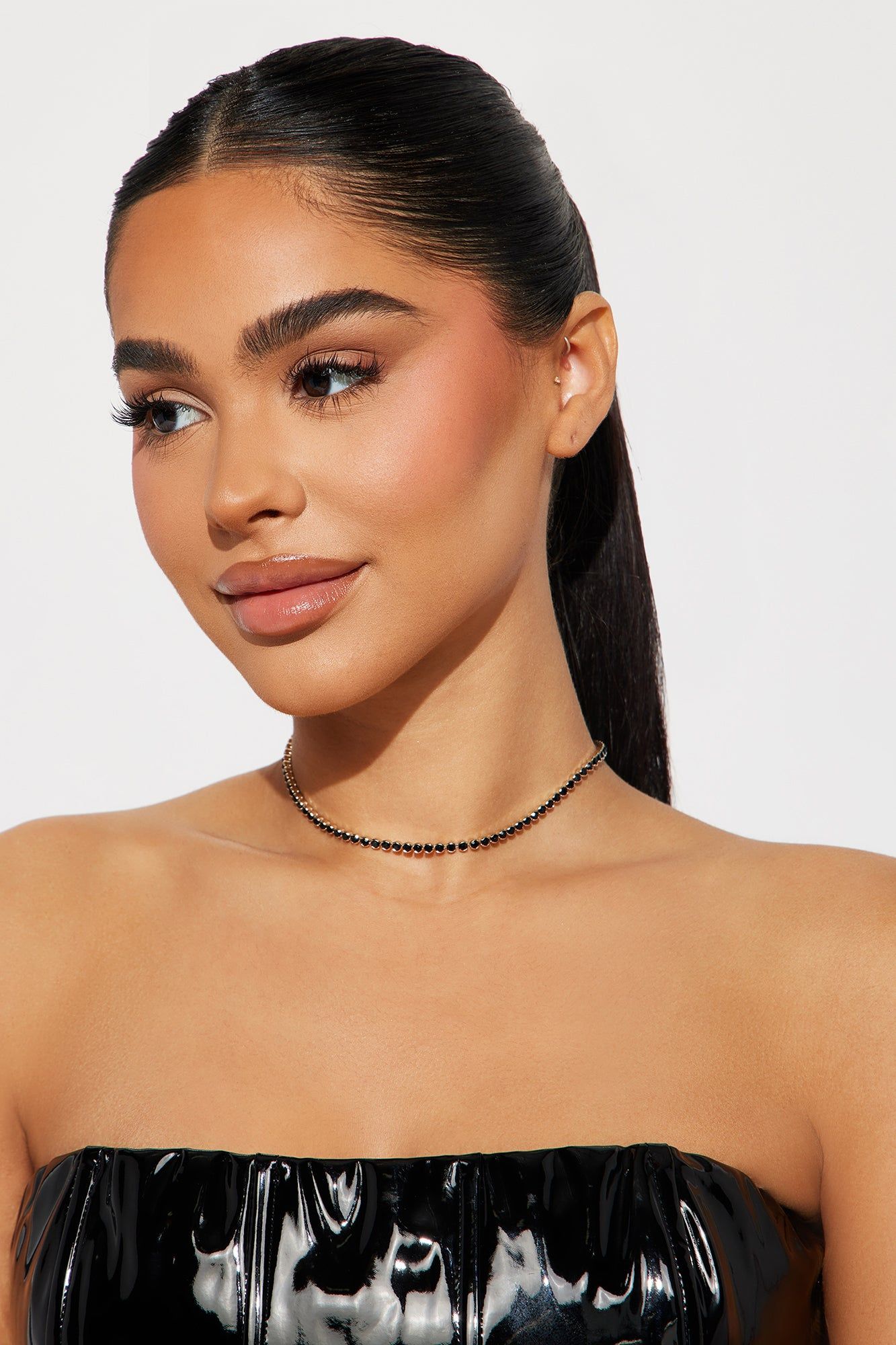 Taste Of Luxury Necklace - Gold/Black sold by Fashion Nova product image thumbnail 2