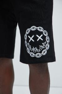 Killer Smile Sweatshorts - Black sold by Fashion Nova