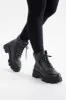 Saylor Combat Boots - Black sold by Fashion Nova