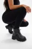 Saylor Combat Boots - Black sold by Fashion Nova