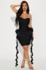 Rosalina Bandage Mini Dress - Black sold by Fashion Nova