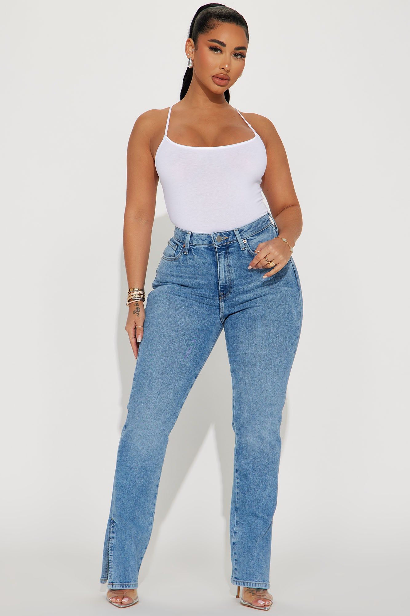 Sara Cami Top - White sold by Fashion Nova product image thumbnail 2