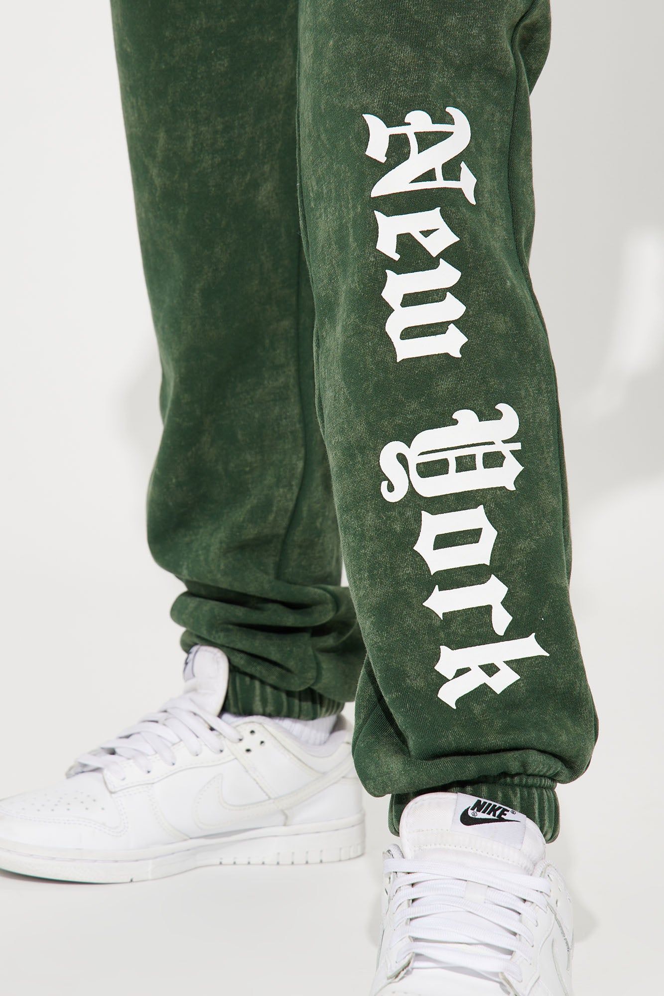 Mini City Chic Fleece Jogger Set - Hunter sold by Fashion Nova product image thumbnail 3