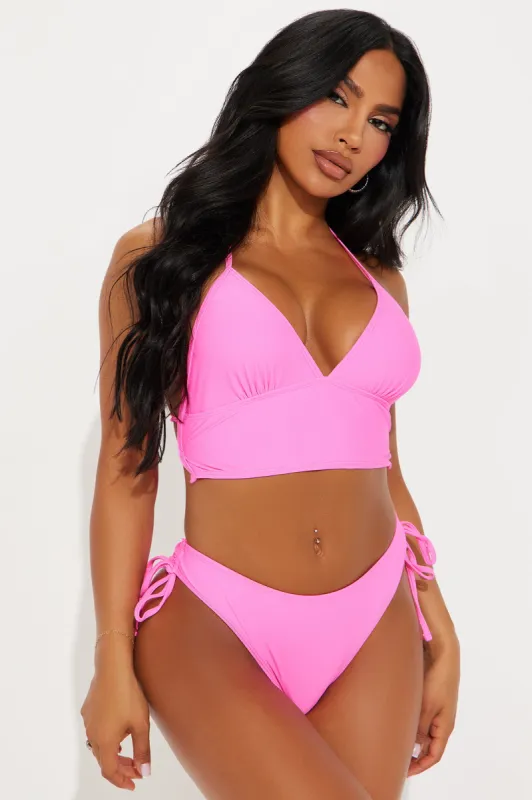 Sammy 2 Piece Tankini - Hot Pink sold by Fashion Nova