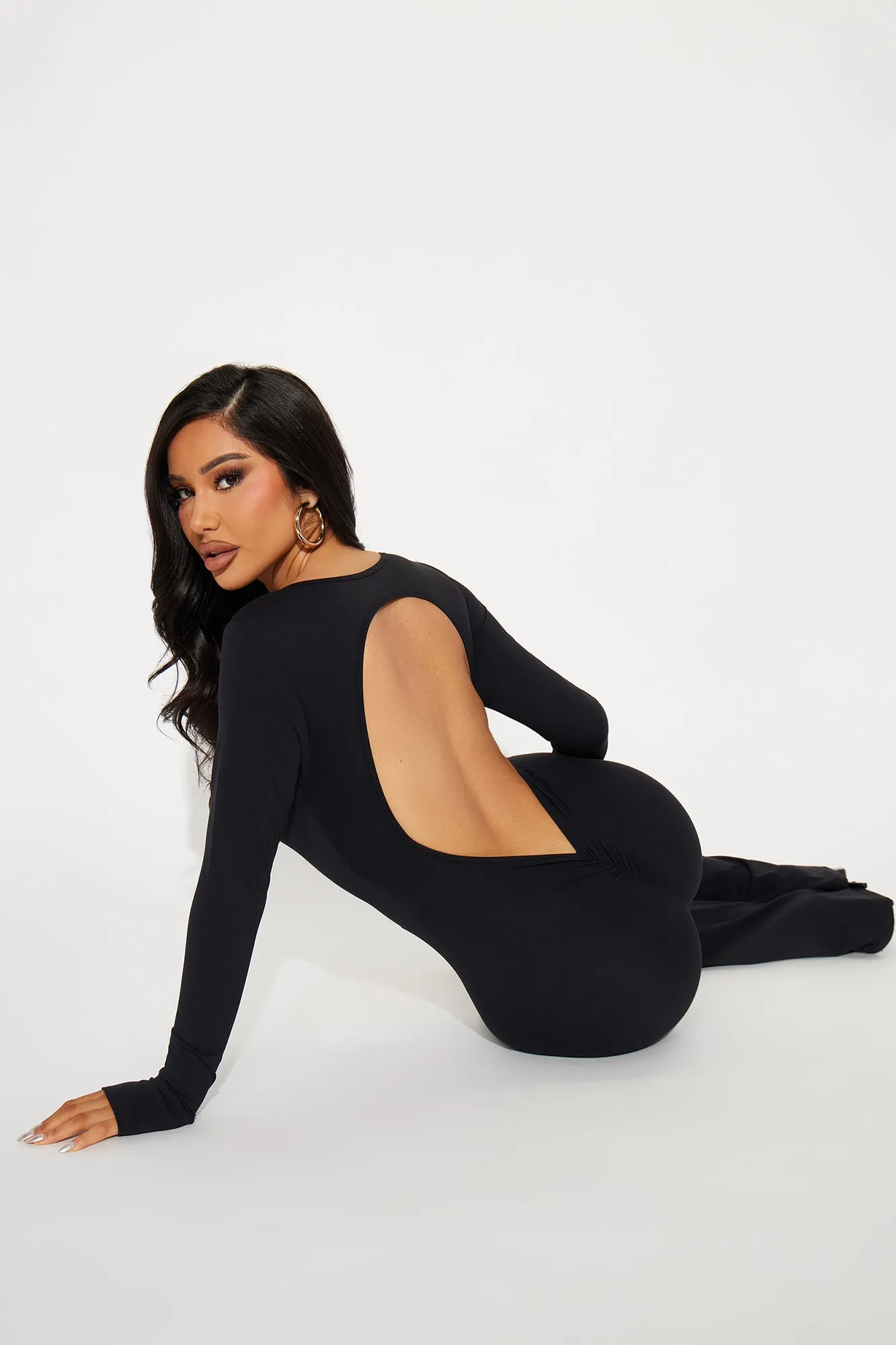 Barre It Active Jumpsuit - Black sold by Fashion Nova product image thumbnail 2