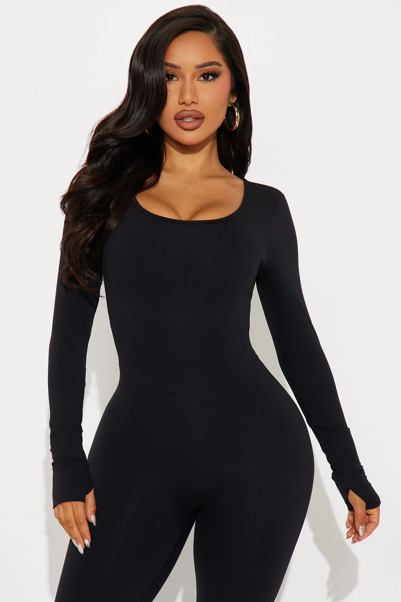 Barre It Active Jumpsuit - Black sold by Fashion Nova product image thumbnail 3