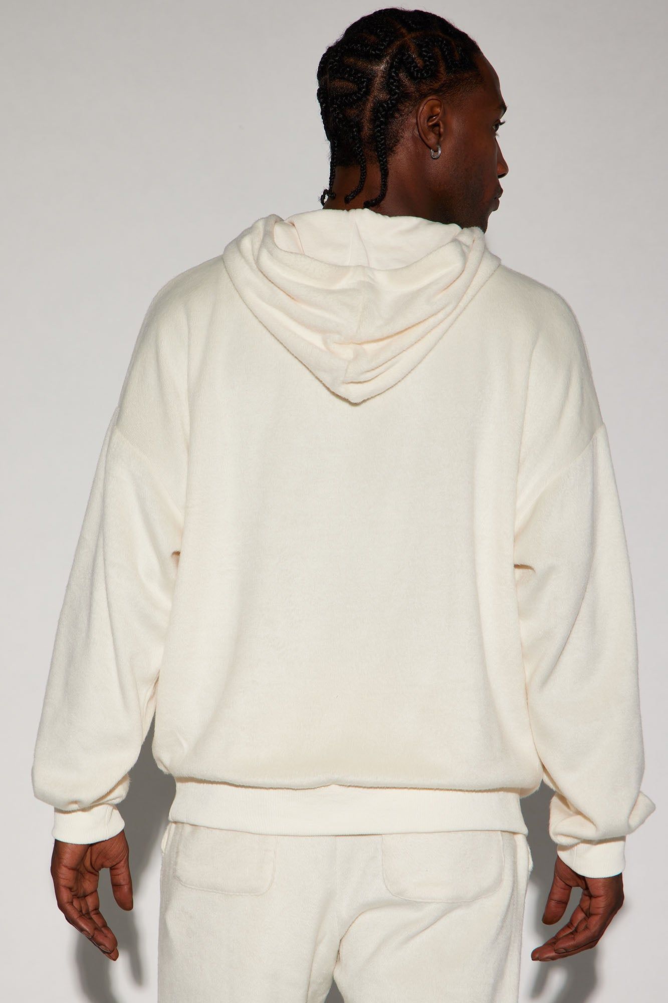Feel The Mood Oversize Hoodie - Cream sold by Fashion Nova product image thumbnail 5