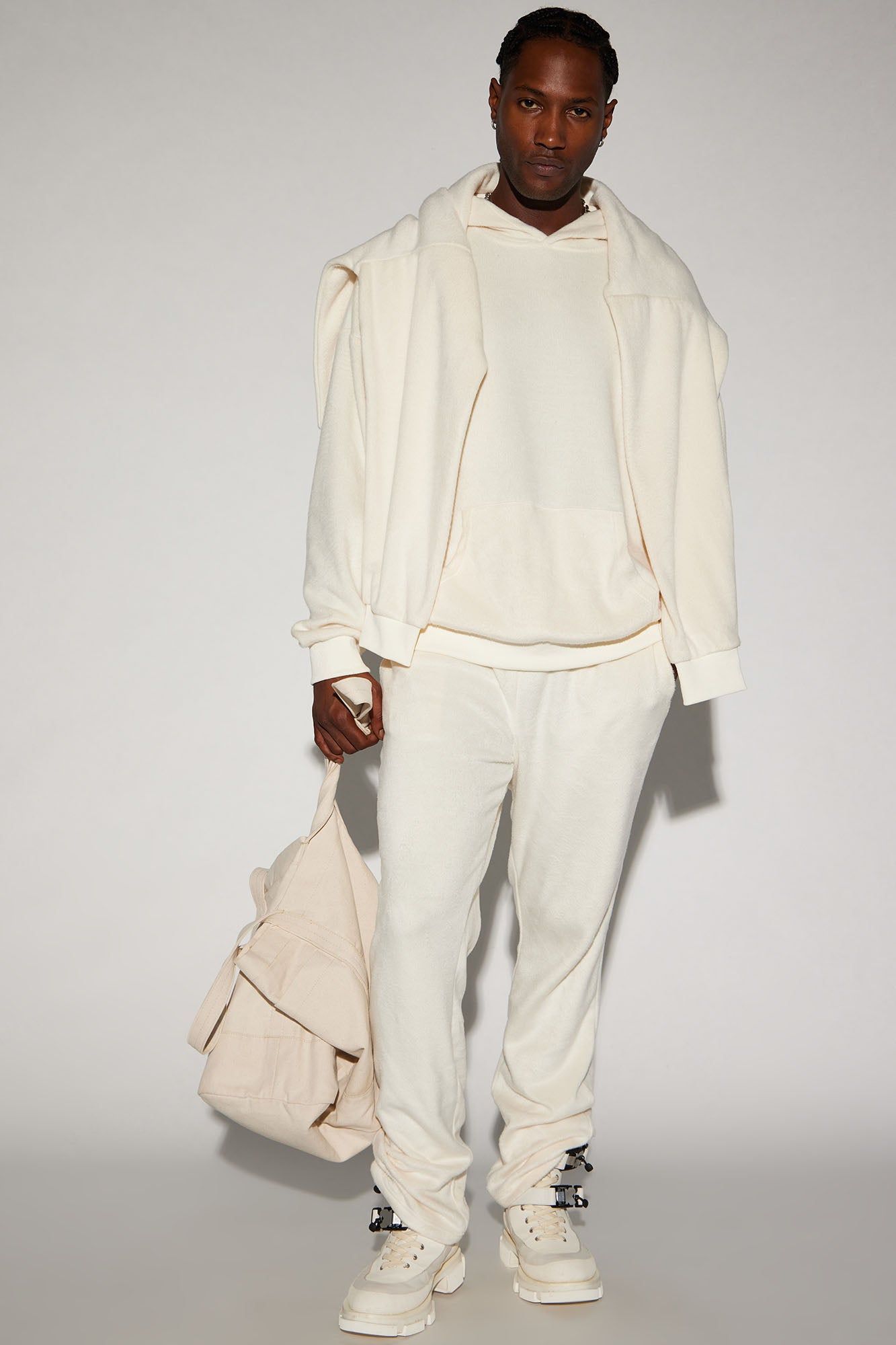 Feel The Mood Oversize Hoodie - Cream sold by Fashion Nova product image thumbnail 2