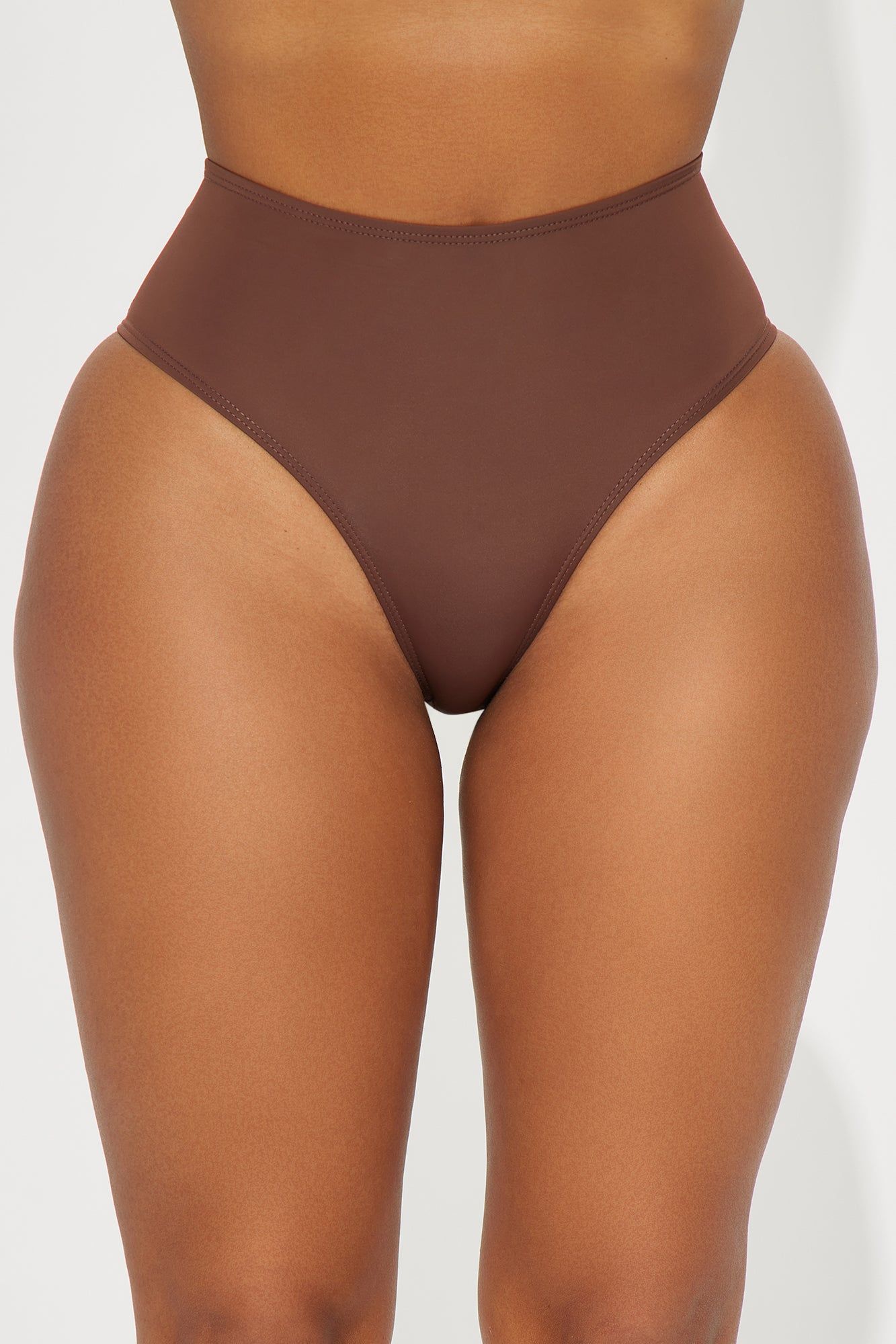 Nova Microfiber Mid Rise Hipster Panty - Chocolate sold by Fashion Nova