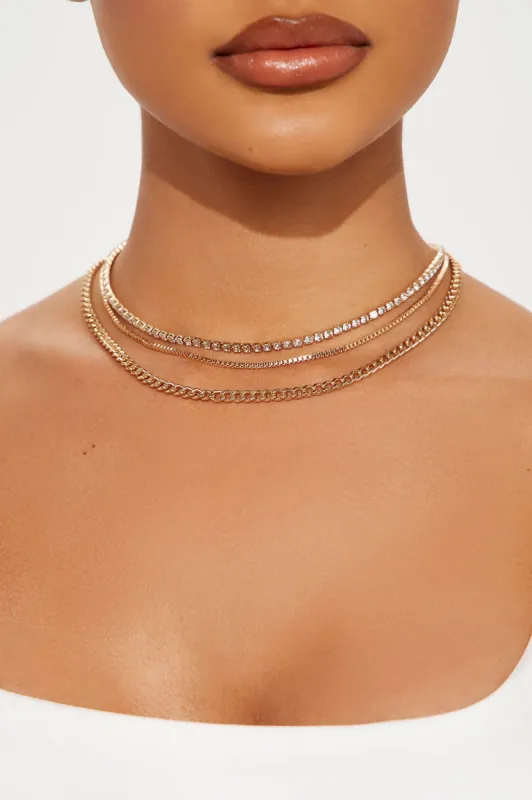 Camelot Necklace - Gold sold by Fashion Nova