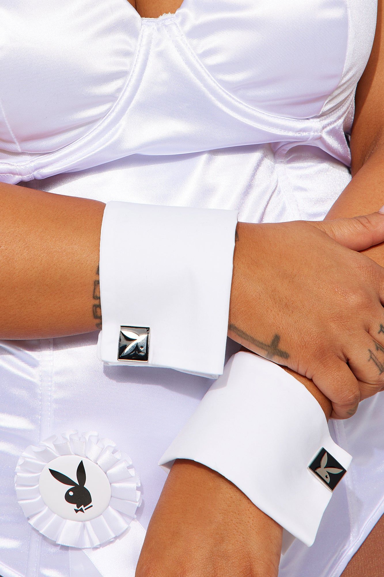 Playboy Classic Bunny 8 Piece Costume Set - White sold by Fashion Nova product image thumbnail 8