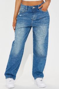Always A Good Time Straight Leg Jeans - Dark Wash sold by Fashion Nova