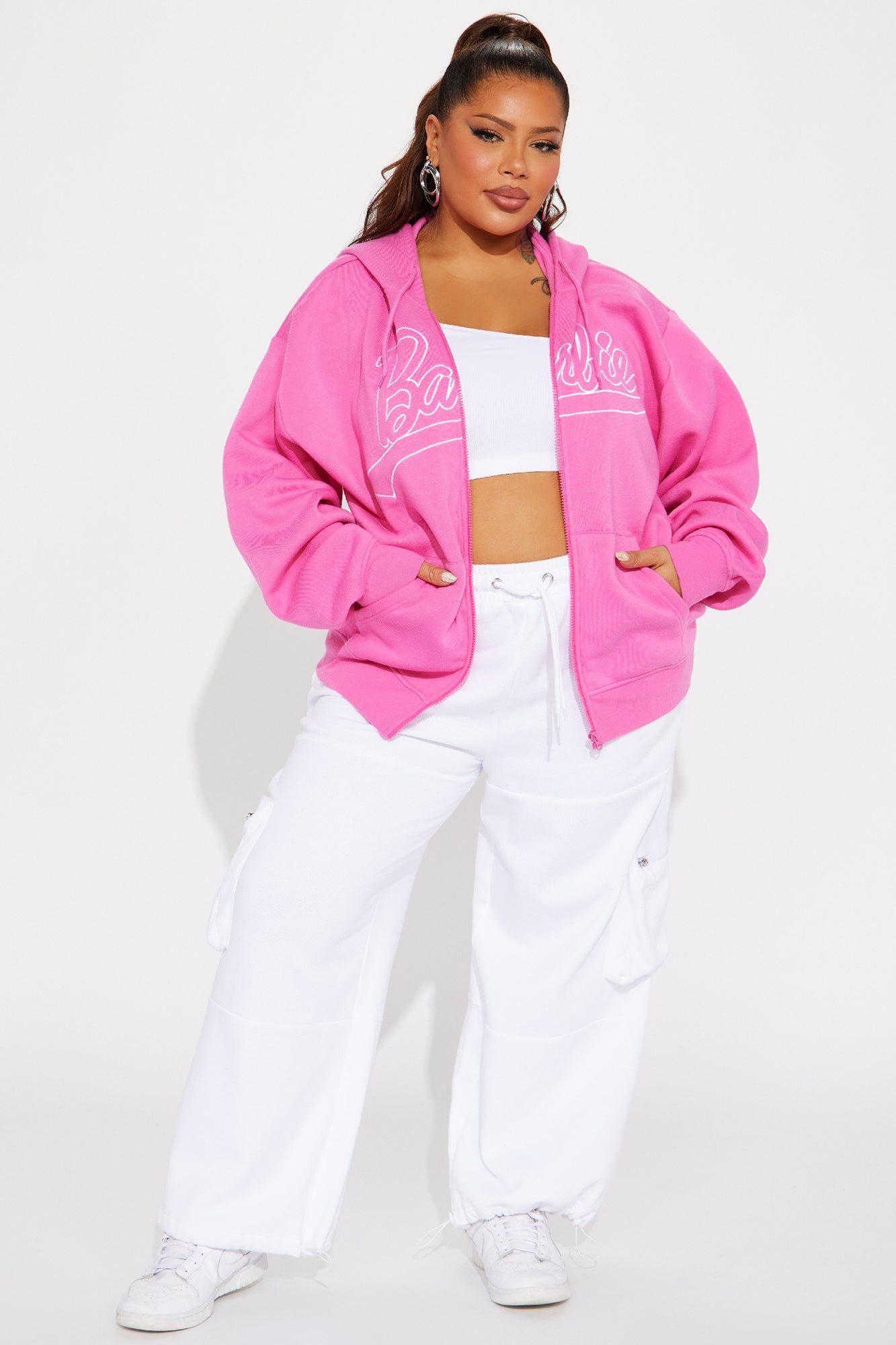 Barbie Girl Hoodie - Hot Pink sold by Fashion Nova product image thumbnail 5