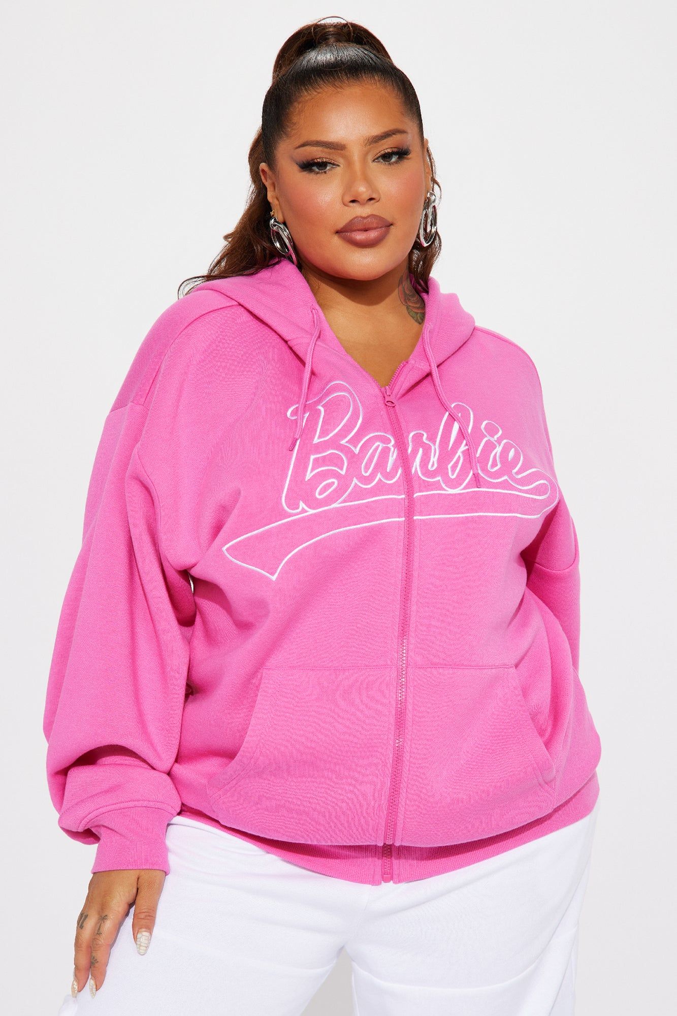Barbie Girl Hoodie - Hot Pink sold by Fashion Nova product image thumbnail 4