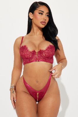 Calling Me Baby Lace 2 Piece Set - Magenta made by Fashion Nova