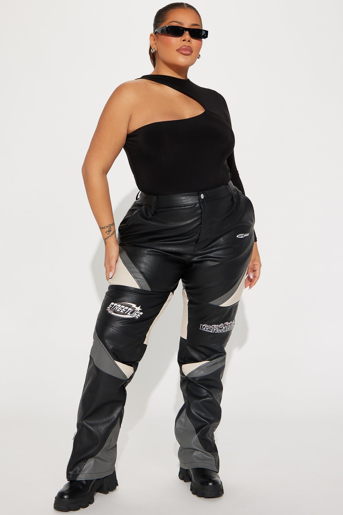 Lets Ride Moto Pant - Black/combo sold by Fashion Nova product image thumbnail 5