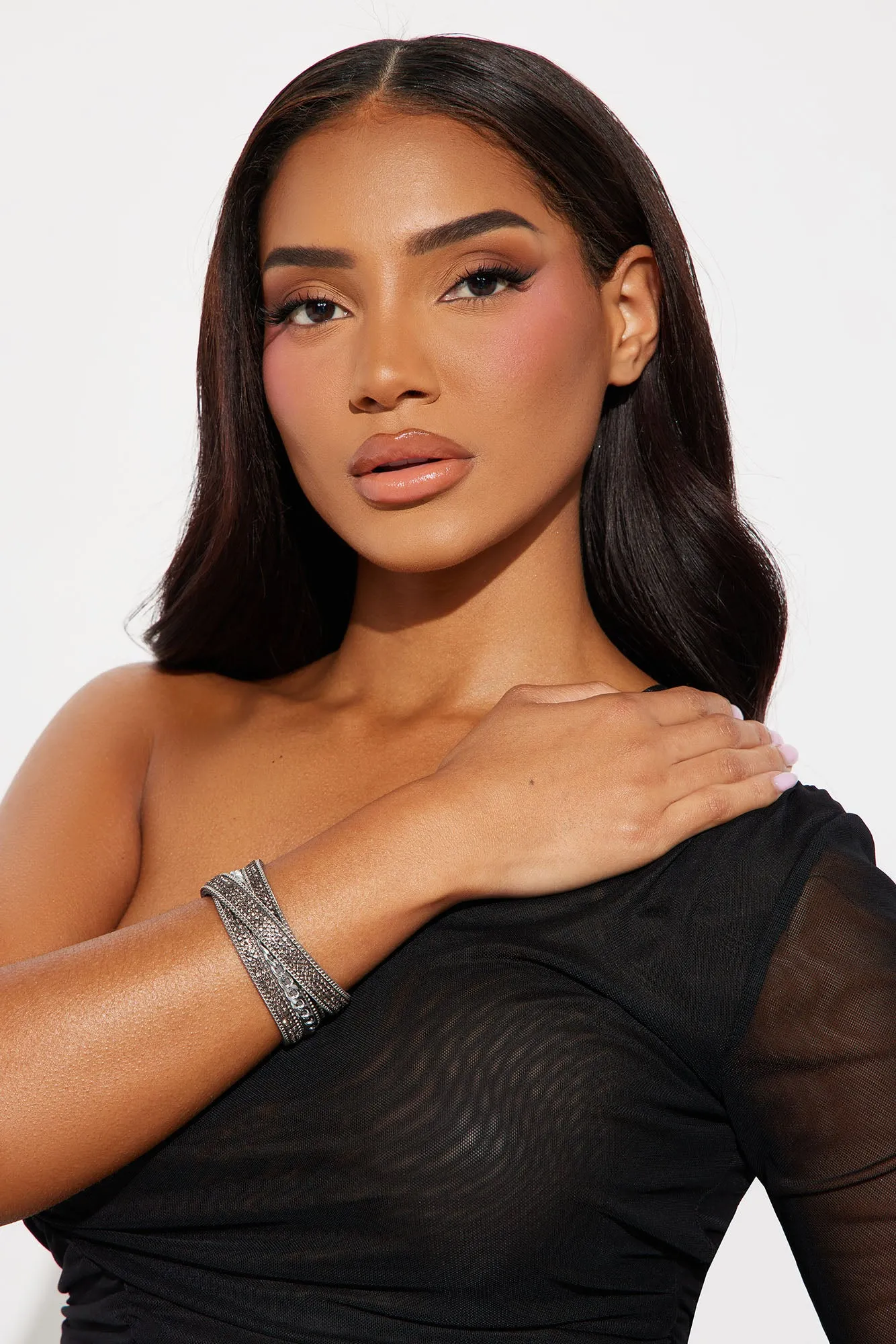 Jackie Chain Bracelet - Silver sold by Fashion Nova product image thumbnail 2