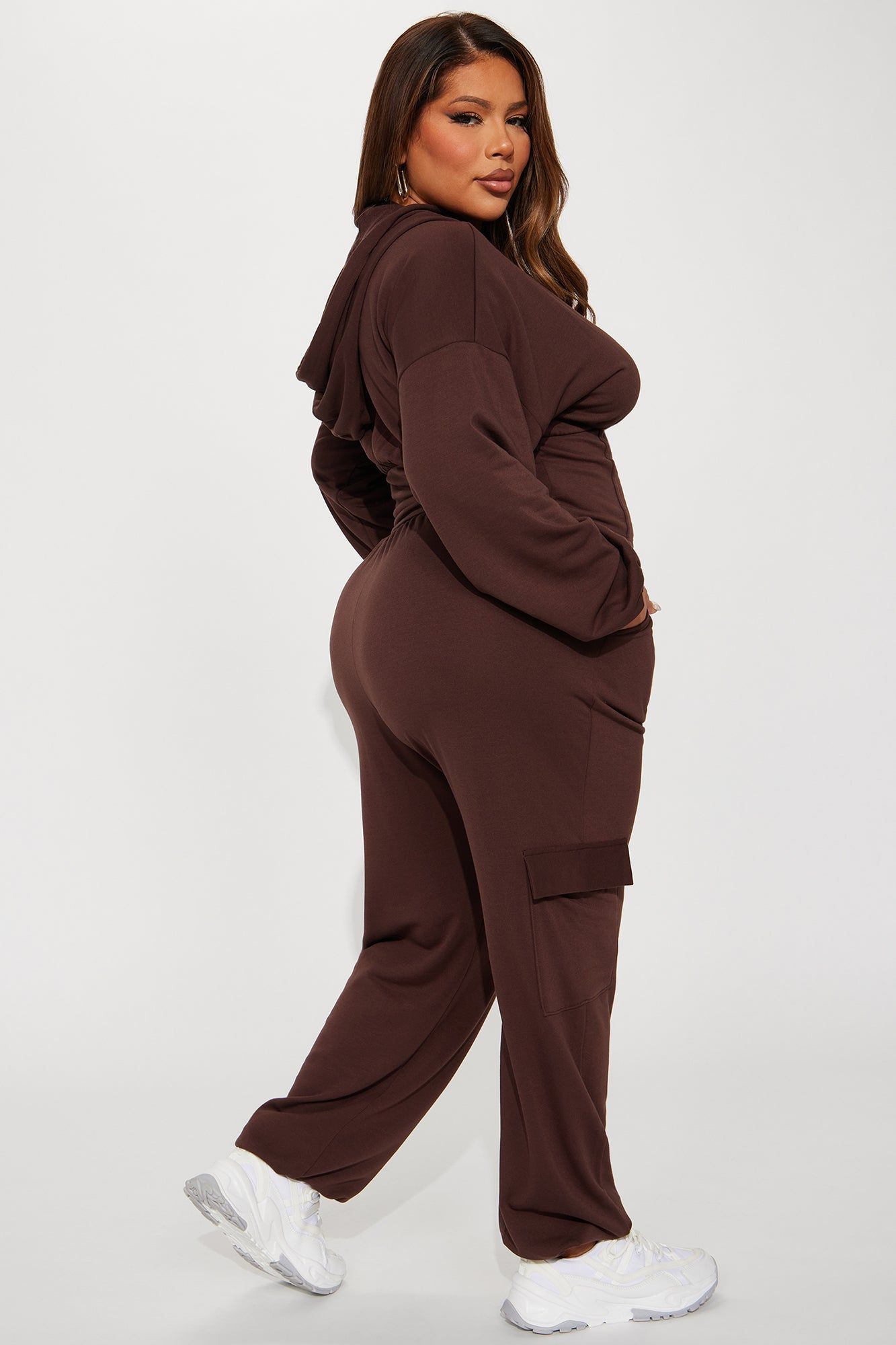 Always Chillin' Jogger Set - Brown sold by Fashion Nova product image thumbnail 6