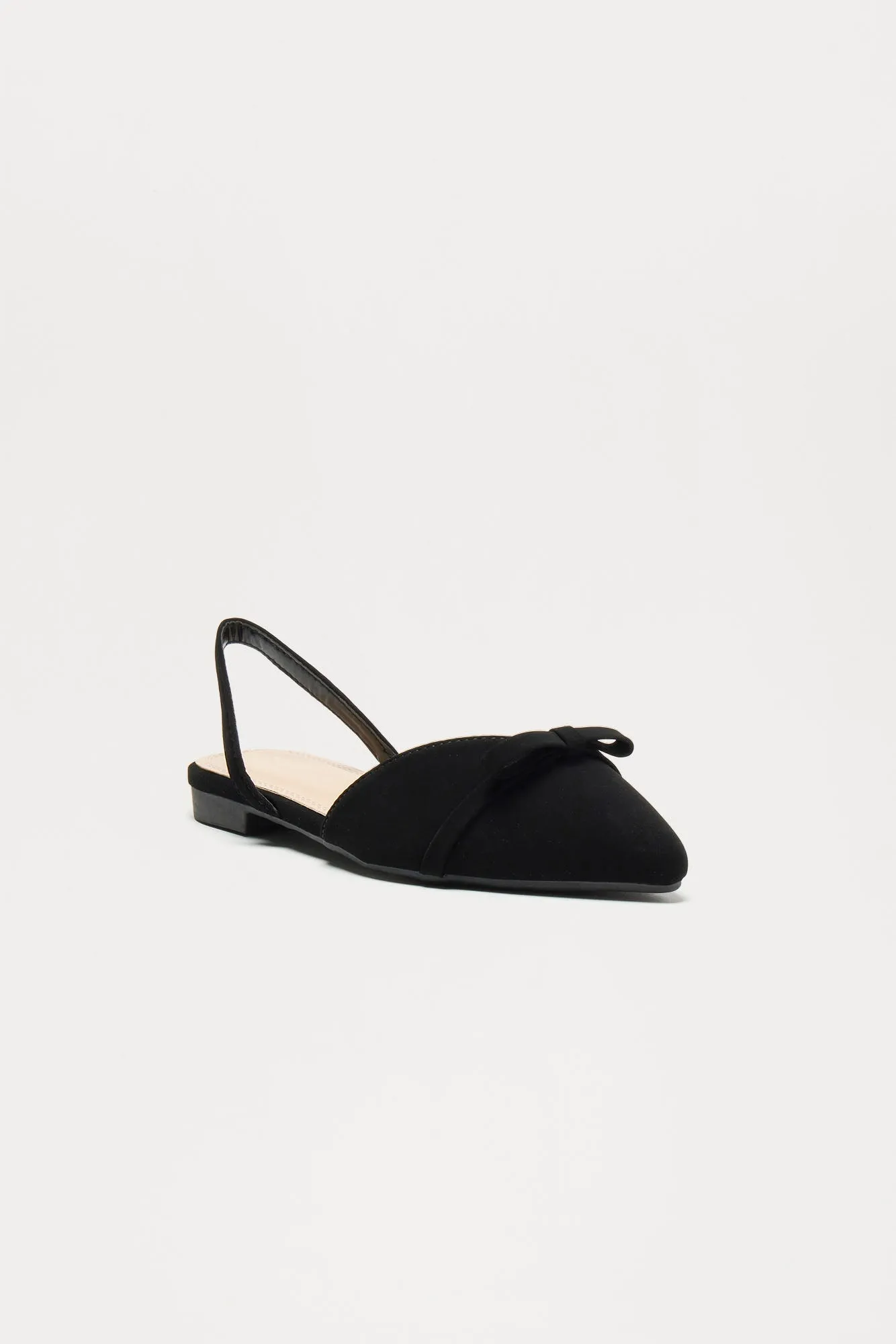 Kit Bow Slingback Flats - Black sold by Fashion Nova product image thumbnail 3