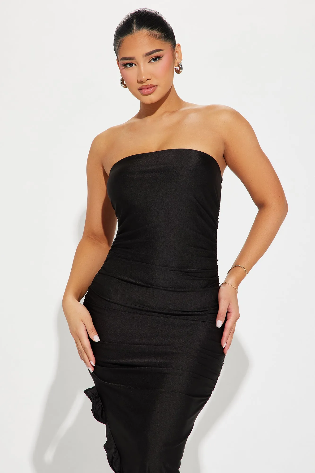 Cia Strapless Maxi Dress - Black sold by Fashion Nova product image thumbnail 2