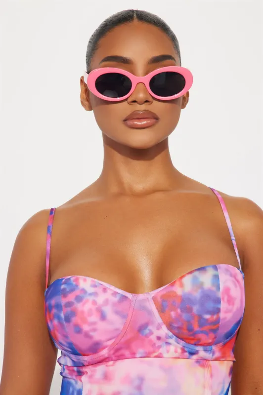 Bubbly Britney Sunglasses - Pink sold by Fashion Nova