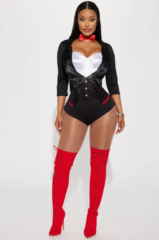 Evil Puppet 2 Piece Costume Set - Black sold by Fashion Nova