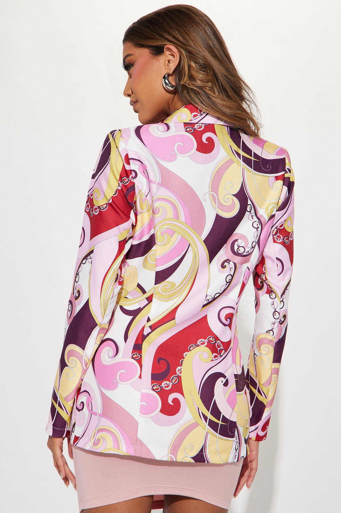 Trips To The Coast Blazer - Multi Color sold by Fashion Nova product image thumbnail 3