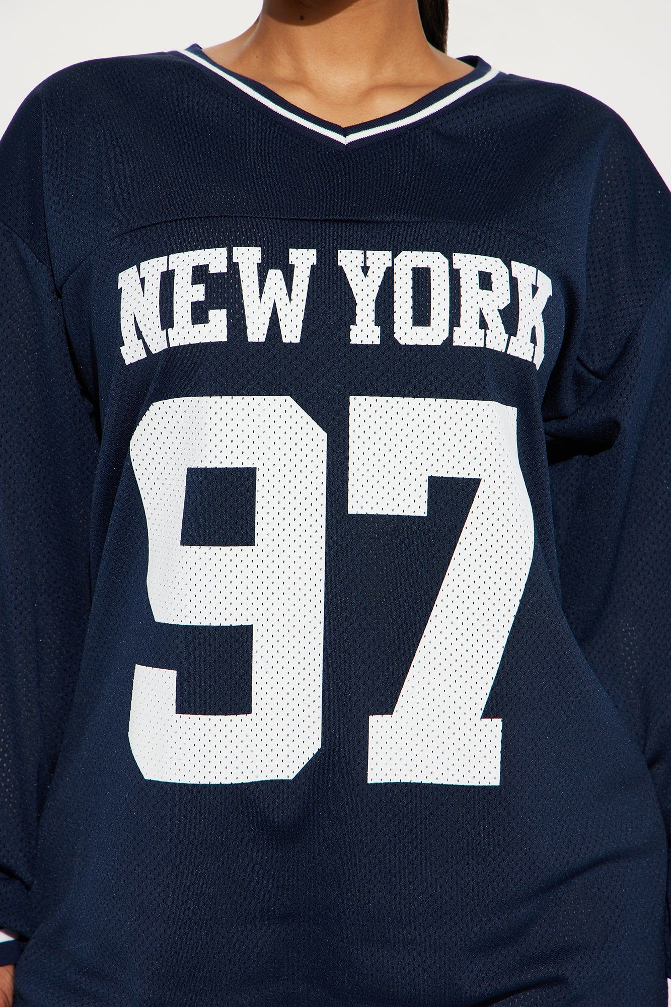 Playing The Field Romper - Navy sold by Fashion Nova product image thumbnail 3