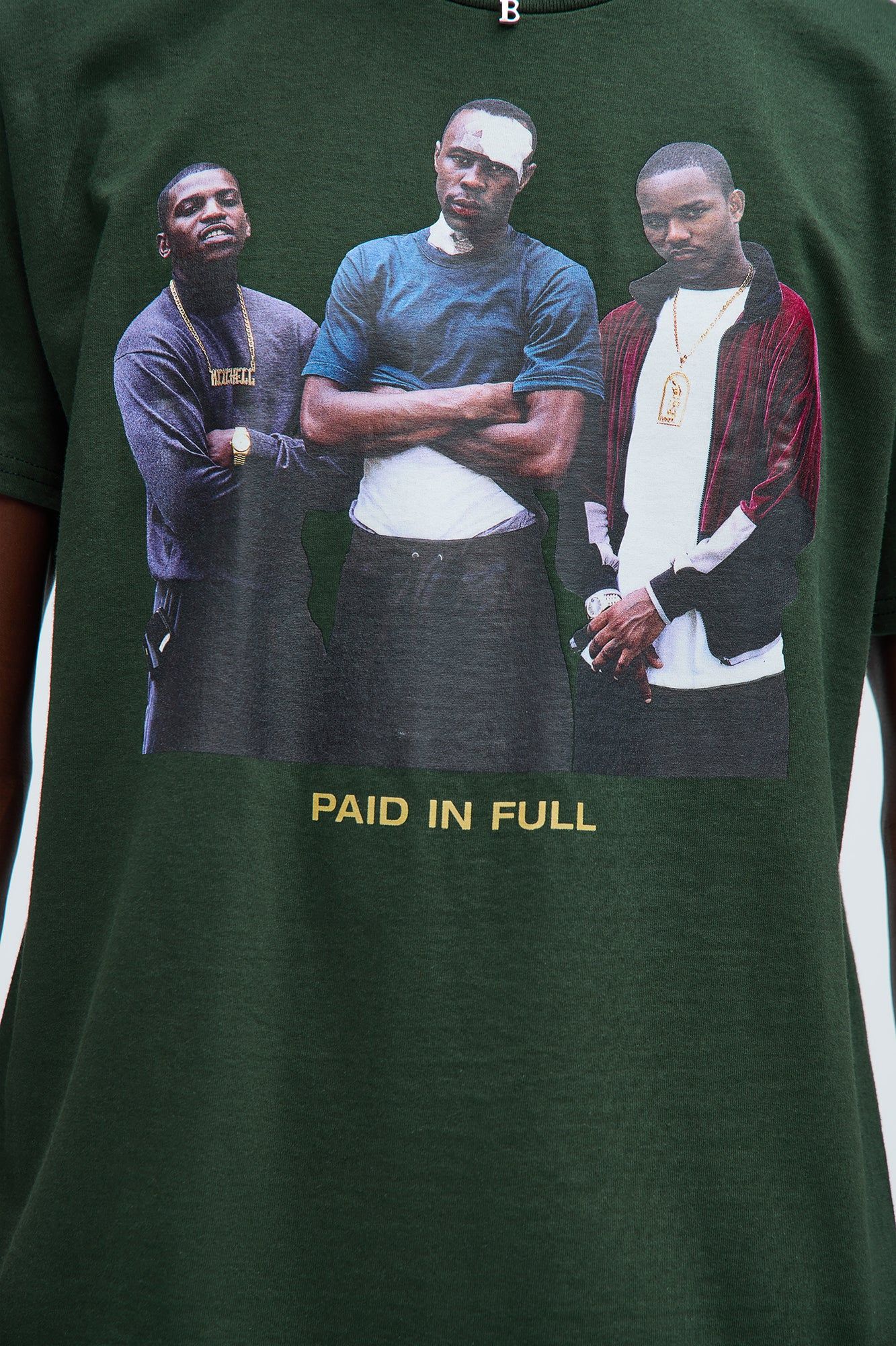 Paid In Full Their Way Short Sleeve Tee - Hunter sold by Fashion Nova product image thumbnail 2