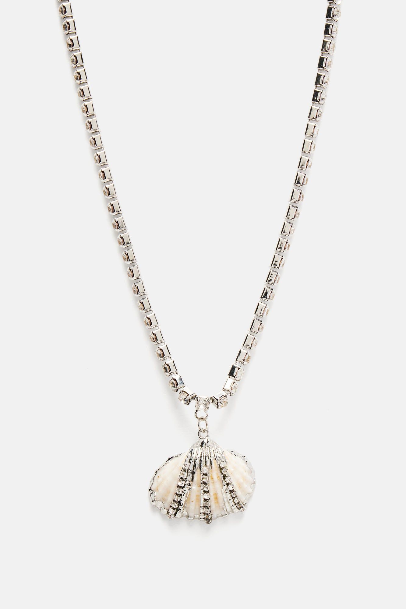 Happy As A Clam Necklace - Silver sold by Fashion Nova product image thumbnail 3