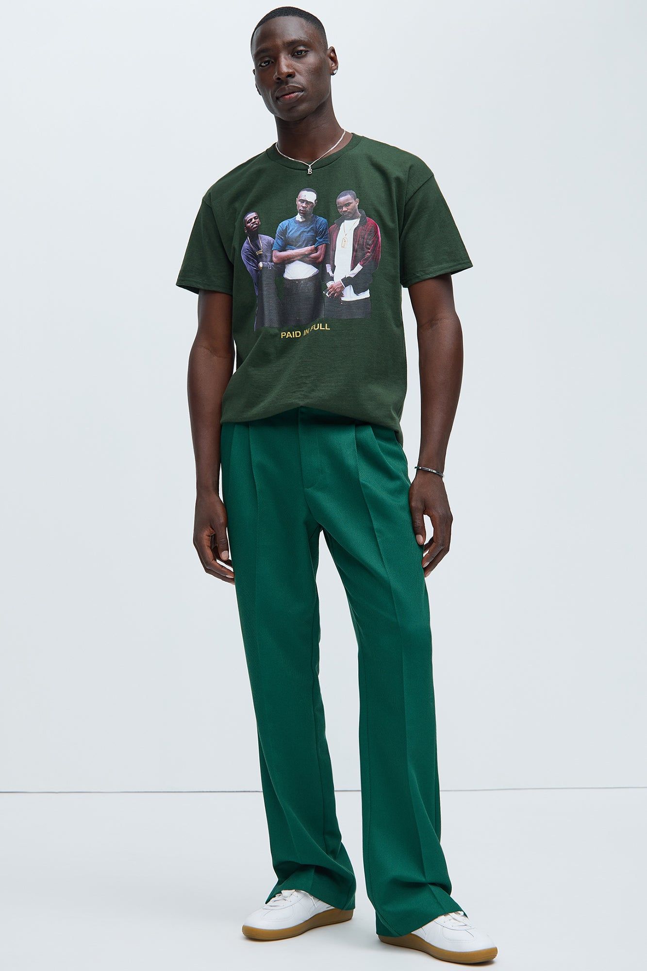 Paid In Full Their Way Short Sleeve Tee - Hunter sold by Fashion Nova product image thumbnail 3