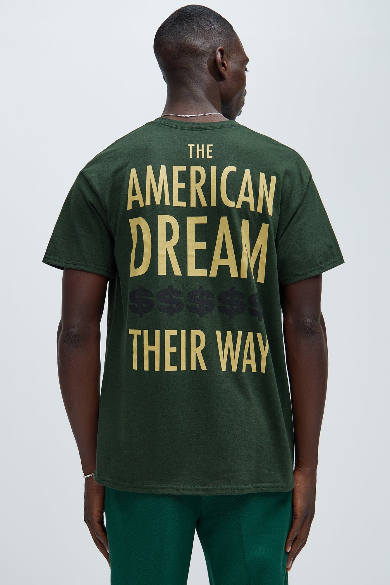 Paid In Full Their Way Short Sleeve Tee - Hunter sold by Fashion Nova product image thumbnail 4