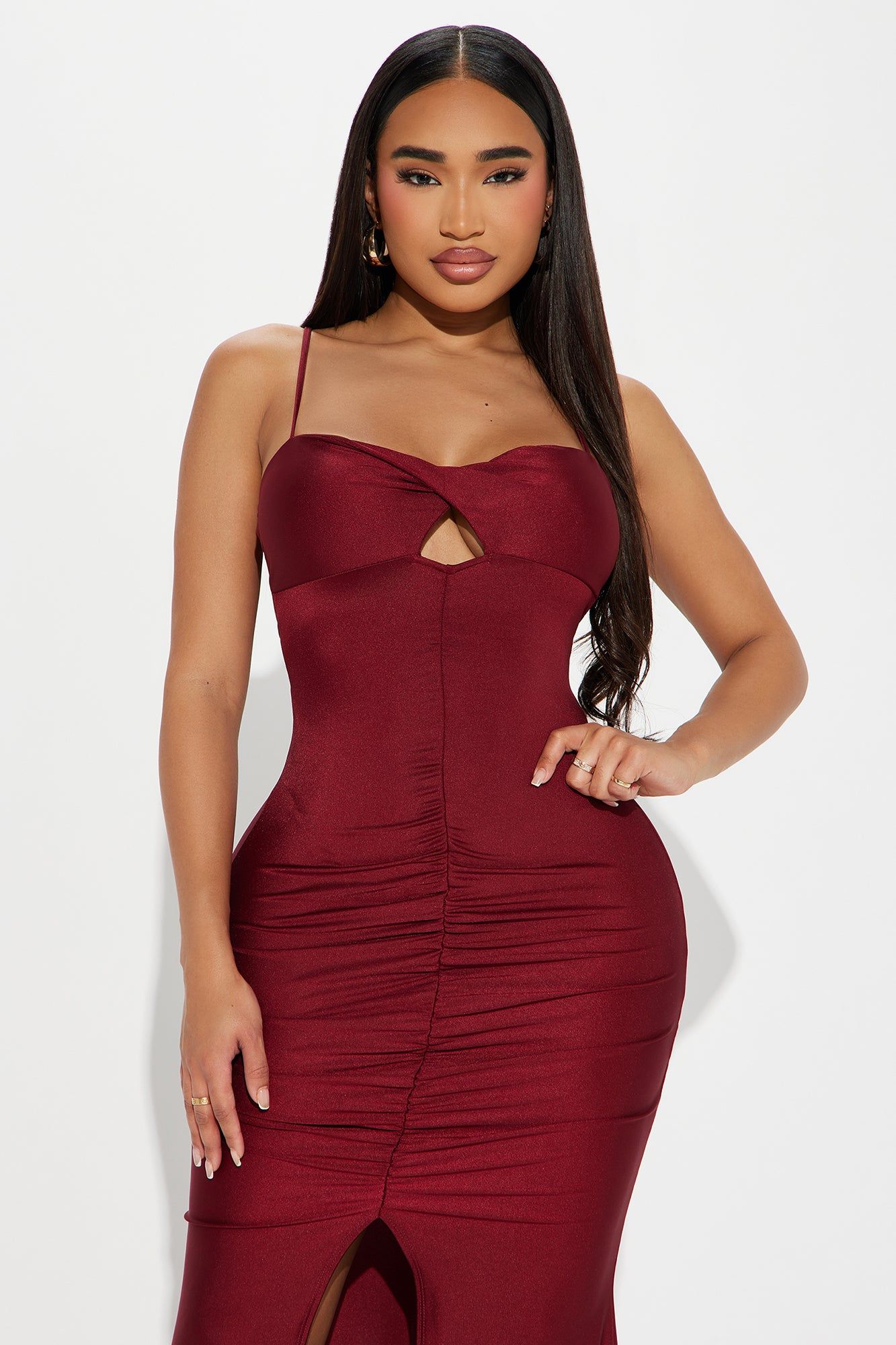 Looking For You Gown - Wine sold by Fashion Nova product image thumbnail 2