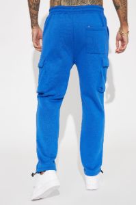 With It Cargo Sweatpants - Royal sold by Fashion Nova