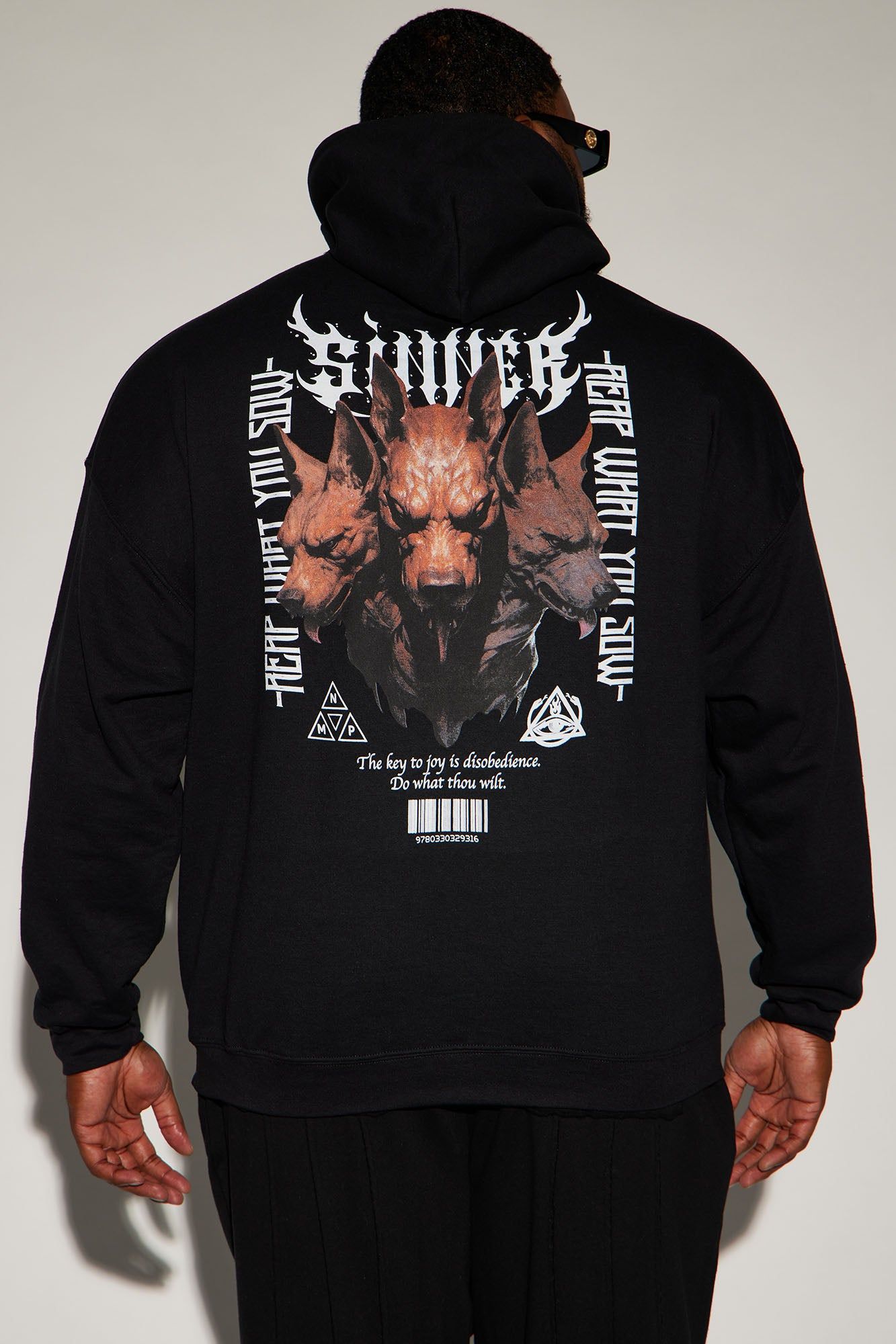 Sinner Hoodie - Black sold by Fashion Nova product image thumbnail 8