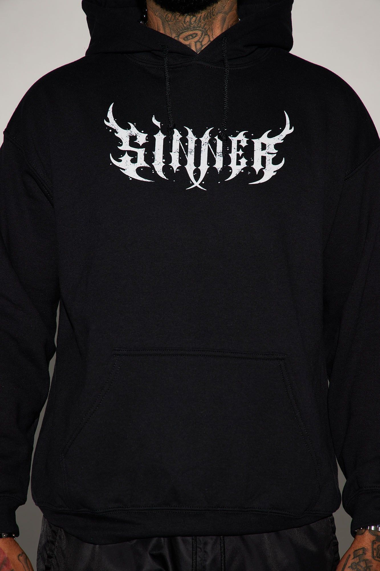 Sinner Hoodie - Black sold by Fashion Nova product image thumbnail 3