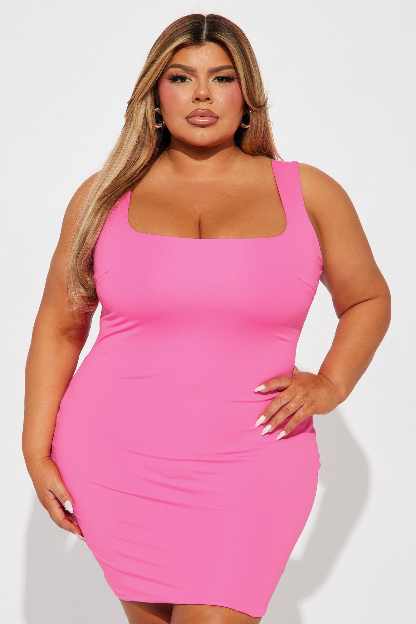 Alexis Double Lined Mini Dress - Pink sold by Fashion Nova product image thumbnail 5