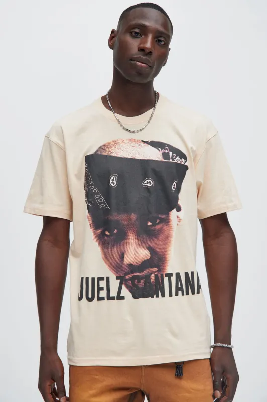 Dipset Santana Short Sleeve Tee - Khaki sold by Fashion Nova