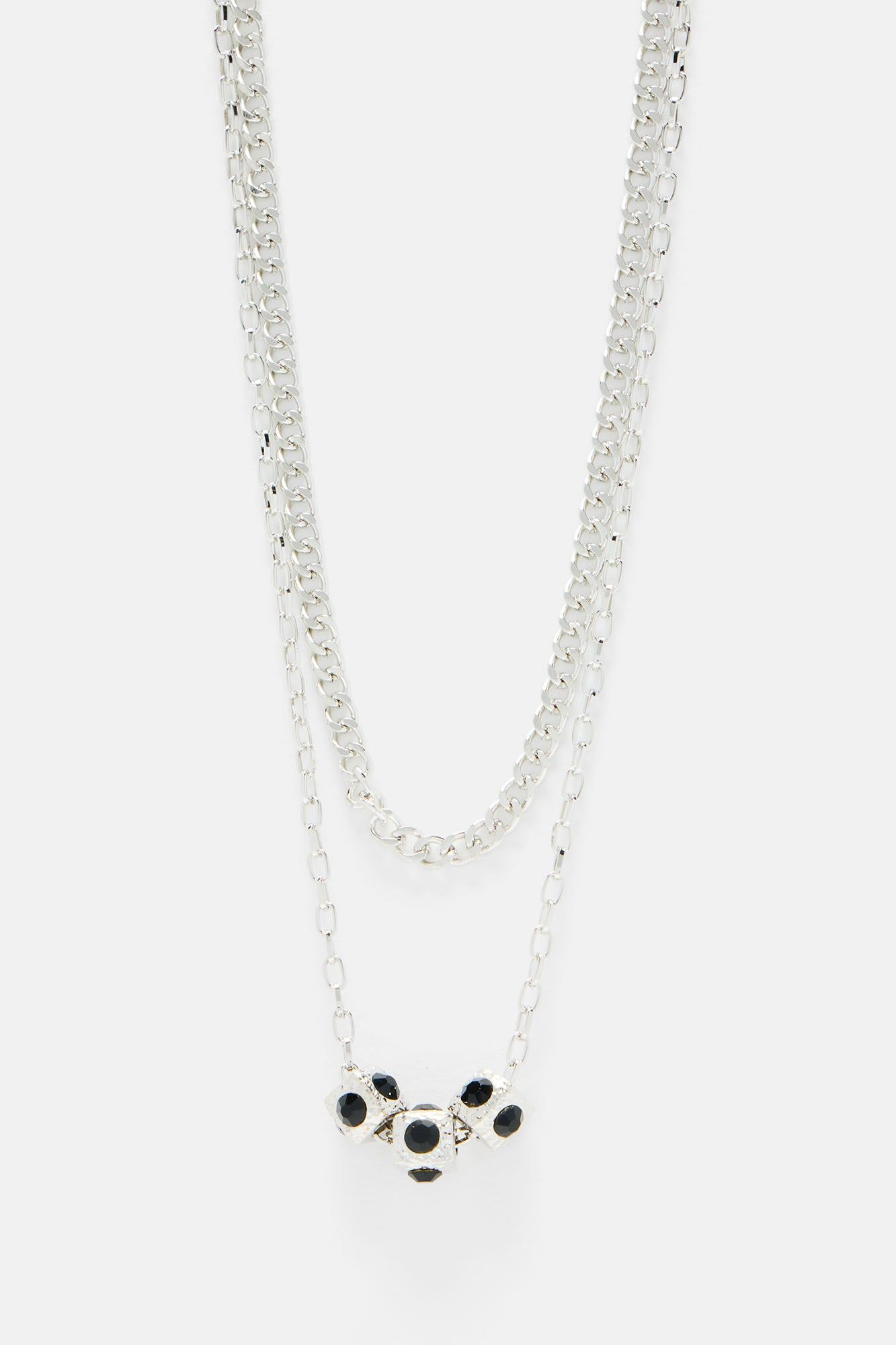 Orion Necklace Set - Silver sold by Fashion Nova product image thumbnail 3