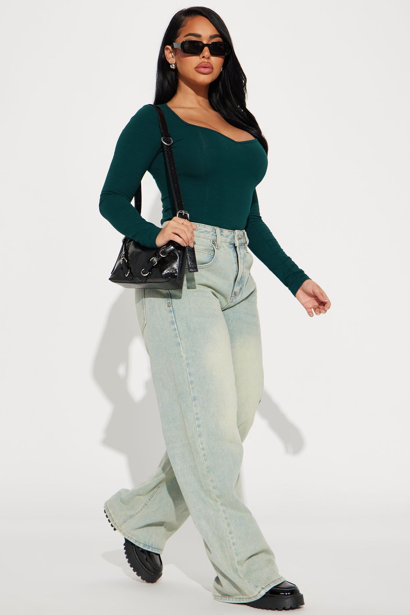 Jordy Bodysuit - Hunter sold by Fashion Nova product image thumbnail 2