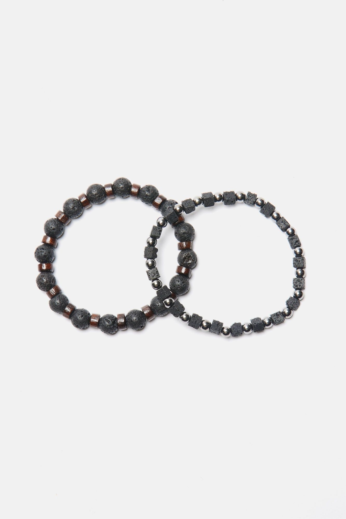 If You Let Me Bracelet Set - Black/combo sold by Fashion Nova product image thumbnail 2